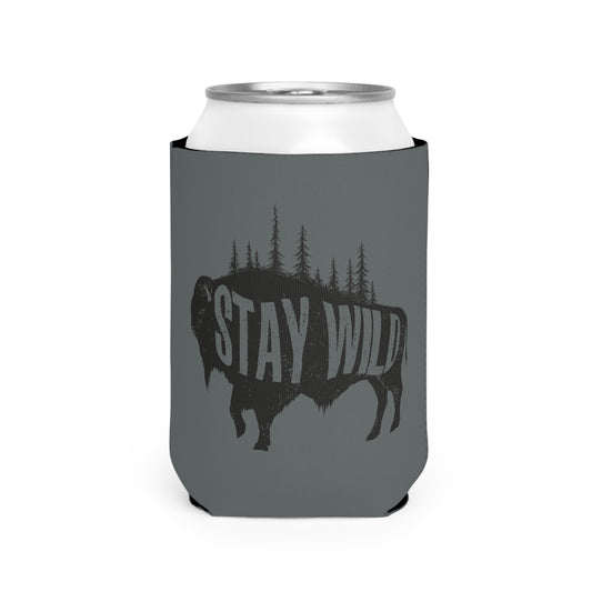 Stay Wild Can Cooler Sleeve