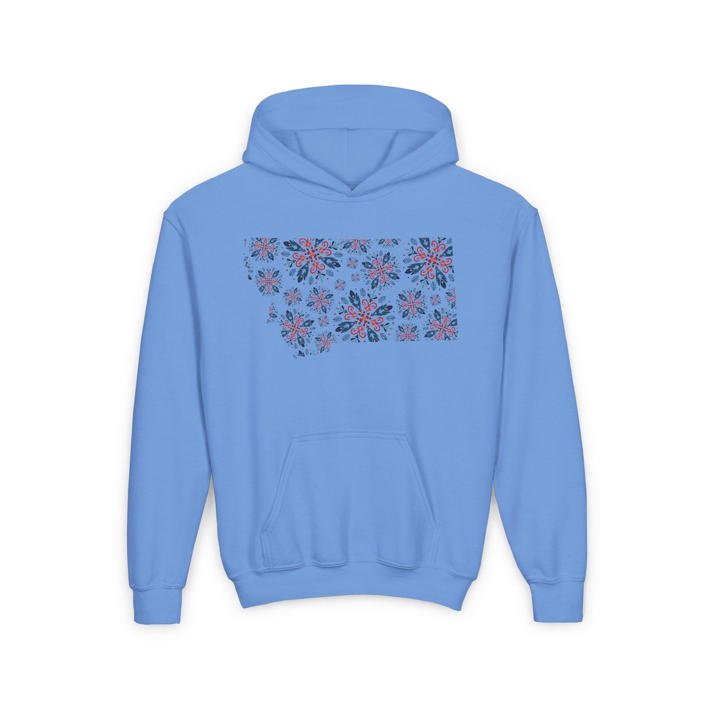 Montana Snowflake Youth Hoodie